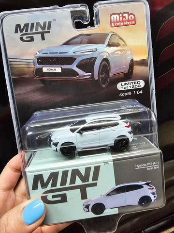 Mini GT Hyundai Kona N Sonic Blue