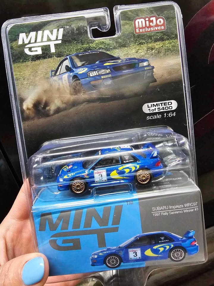 Mini GT Subaru Impreza WRX97 Winner #3