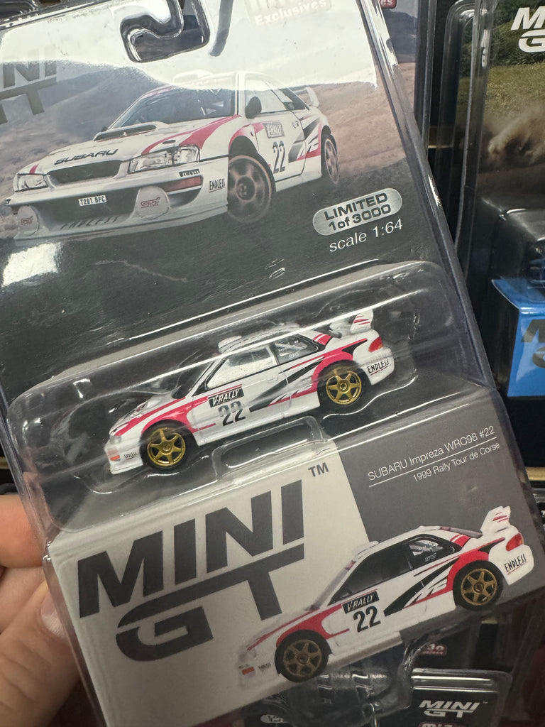Mini GT Subaru Impreza WRC98 #22