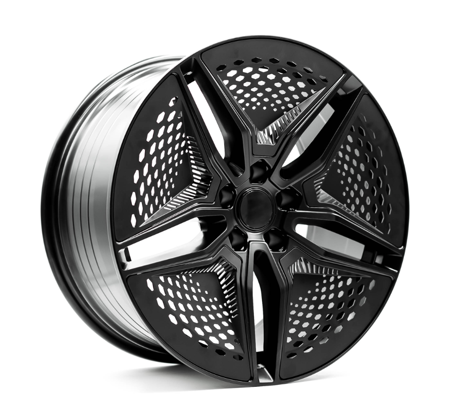 OE+ EV01 Matt Black 19x9.5 +35 5x114.3mm 64.1mm
