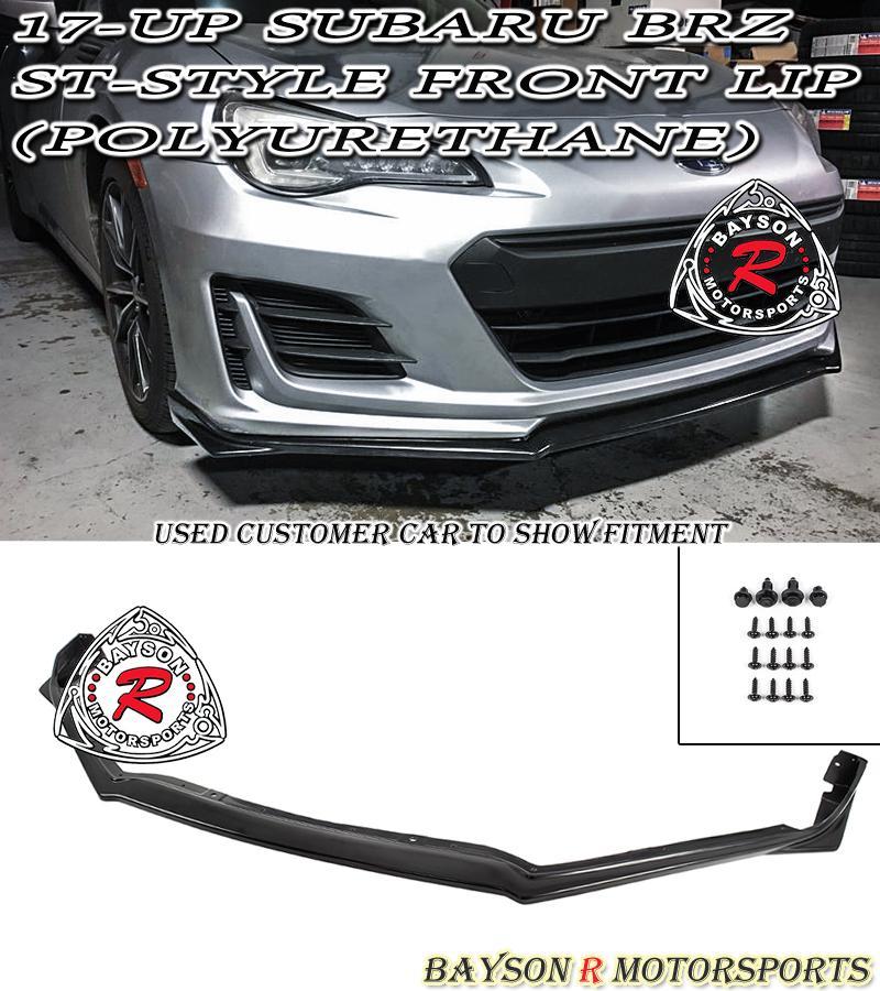 17-20 SUBARU BRZ ZC6 STI STYLE FRONT BUMPER LIP (POLYURETHANE)
