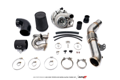 AMS PERFORMANCE A90 2020 TOYOTA GR SUPRA ALPHA 8 GTX3582 GEN II RACE TURBO KIT