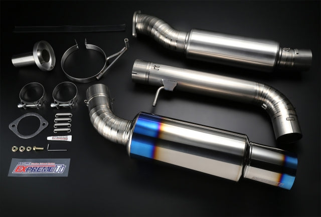 Tomei Expreme Ti Titanium Catback Exhaust - Nissan 370Z 09-15 (Left Single Exit)