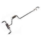 CTS TURBO VW MK6 GTI 3″ TURBO BACK EXHAUST HIGH-FLOW CAT