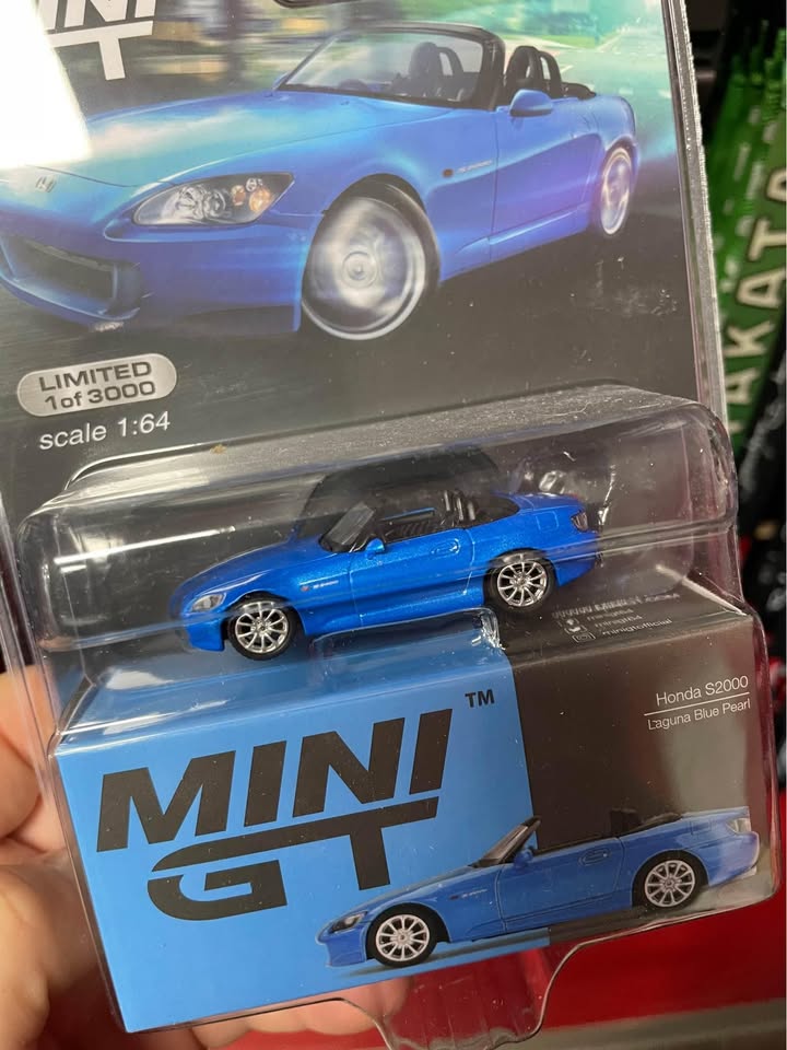 Mini GT Honda S2000 Laguna Blue Pearl