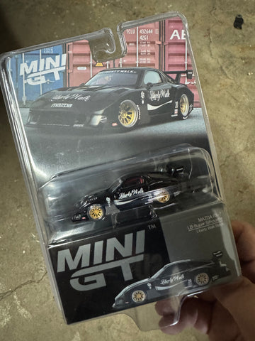 Mini GT Mazda RX7 Liberty Walk Black