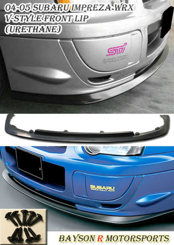 04-05 Subaru Impreza WRX STI "ONLY" V-Style Front Lip