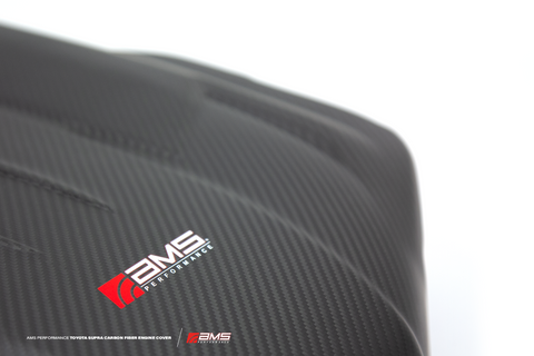 AMS PERFORMANCE TOYOTA GR SUPRA CARBON FIBER ENGINE COVER