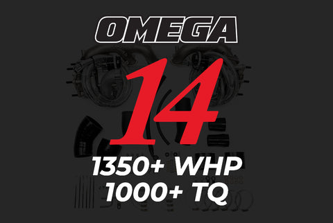 AMS PERFORMANCE OMEGA 14 R35 GTR TURBO KIT