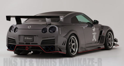 Varis R35 Gt R Kit VARIS KAMIKAZE-R (CIRCUIT VER.) AERO KIT FOR 2009-19 NISSAN GT-R [R35 ...