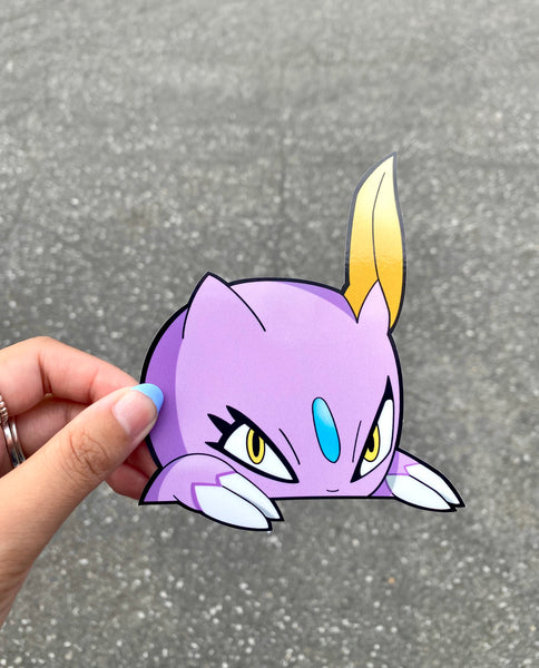 Shiny Sneasel Peeker Sticker – Zenkai Autowerks